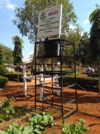 Water Tank and Support Frames